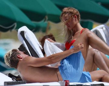 Las fotos de Maxi López con su nueva novia de vacaciones en Miami