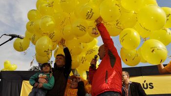 Macri y Grindetti en Lanús Macri y Grindetti en Lanús