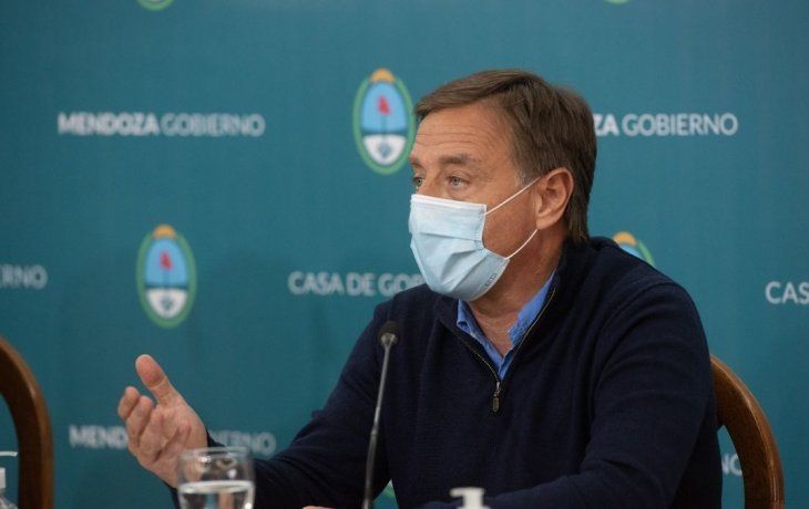 Rodolfo Suárez, gobernador de Mendoza