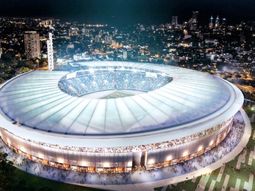 Así luciría el estadio Centenario para el Mundial 2030. Así luciría el estadio Centenario para el Mundial 2030.