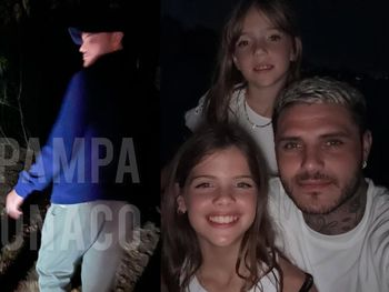 Escándalo: filtran fotos y videos de Icardi cazando junto con una de sus hijas
