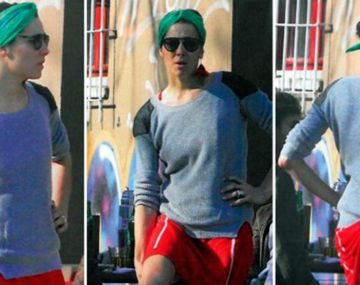 Las fotos indiscretas de Juana Viale en las calles de Palermo