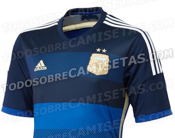 Argentina ya tiene su camiseta suplente para el Mundial