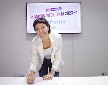 Mayra Mendoza firmó su precandidatura para seguir siendo intendenta de Quilmes
