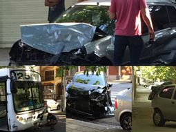 Choque en Villa Devoto Choque en Villa Devoto