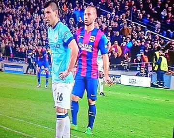 El Kun Agüero y su penal errado: ¿fue culpa de Mascherano?