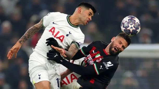 Tottenham empató con Milan y quedó eliminado
