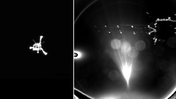HIstórico: el módulo de Rosetta aterrizó sobre el cometa