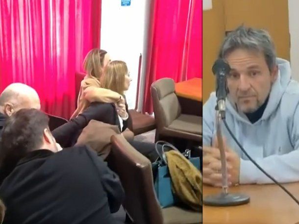 VIDEO: así fue la reacción del exmarido de Julieta Prandi al conocer su condena
