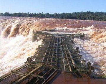 Hay alerta hidrológico en Corrientes por la crecida del río Paraná