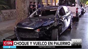 Así quedó el auto del joven que manejaba borracho Así quedó el auto del joven que manejaba borracho