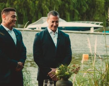 El álbum de bodas del exmarido de Solange Abraham