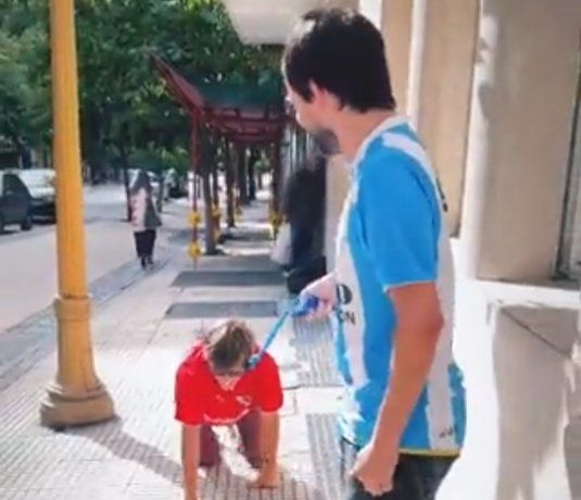 La insólita apuesta que tuvo que cumplir un hincha de Independiente