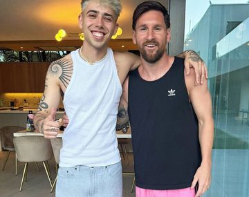 Alta expectativa: Luck Ra prepara su homenaje a Messi con una canción mundialista