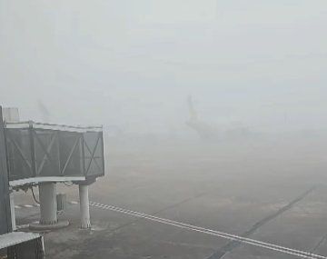 Cerraron Aeroparque por la densa niebla que afecta al AMBA
