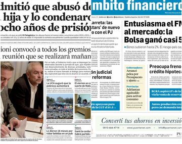 Tapas de diarios del miércoles 6 de junio de 2018