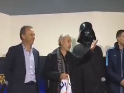 El Pachuca mexicano presentó a su flamante refuerzo: Darth Vader