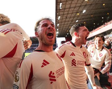Gol agónico de Mac Allister para el triunfo de Liverpool ante Nottingham Forest