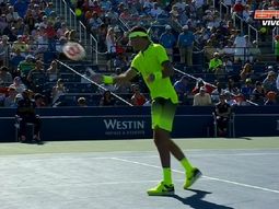 ¿Te lo pondrías? Mirá la llamativa vestimenta de Del Potro en su debut en US Open