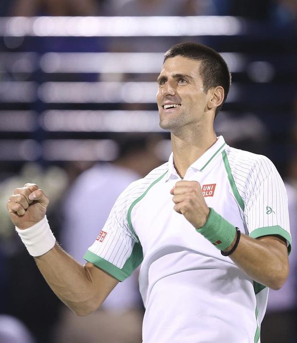 Djokovic derrotó a Del Potro y alcanzó la final de Dubai