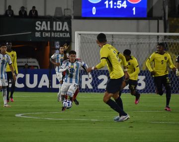 Argentina cayó ante Ecuador y perdió el invicto en el Sudamericano