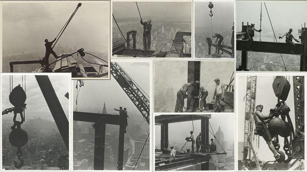 Mirá las increíbles fotos de la construcción del Empire State