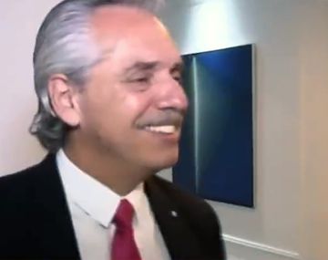 Alberto habló de la posibilidad de ir a la PASO siendo presidente