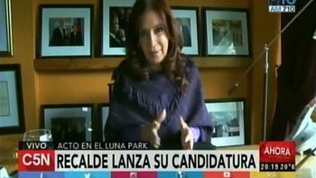 con un mensaje de cristina, se lanzo la candidatura de recalde en la ciudad con un mensaje de cristina, se lanzo la candidatura de recalde en la ciudad