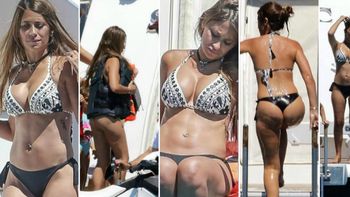 Antonella Roccuzzo lució sus increíbles curvas en Ibiza Antonella Roccuzzo lució sus increíbles curvas en Ibiza