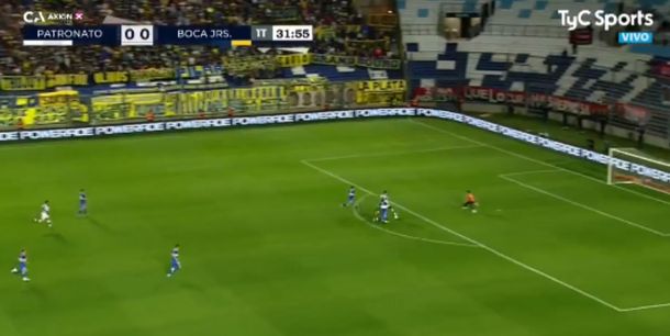 El golazo de Patronato para sorprender a Boca en San Juan