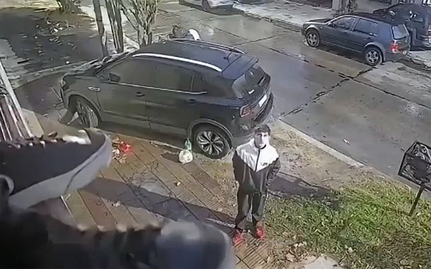 Otro robo en Caseros.